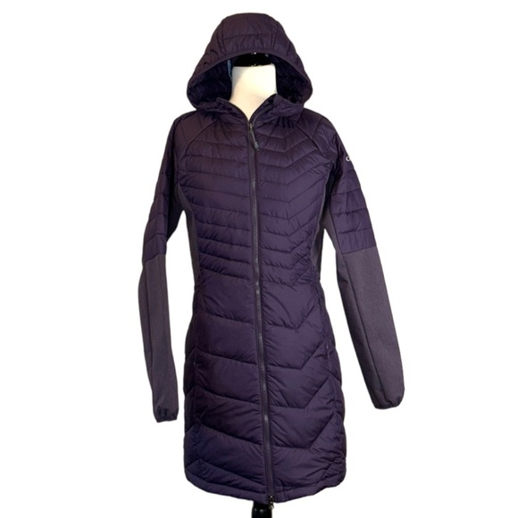 COLUMBIA Womens Oyanta Trail Long Hybrid Jacket in women’s size small - Picture 2 of 11